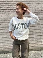 Sweat boston écru - taille unique