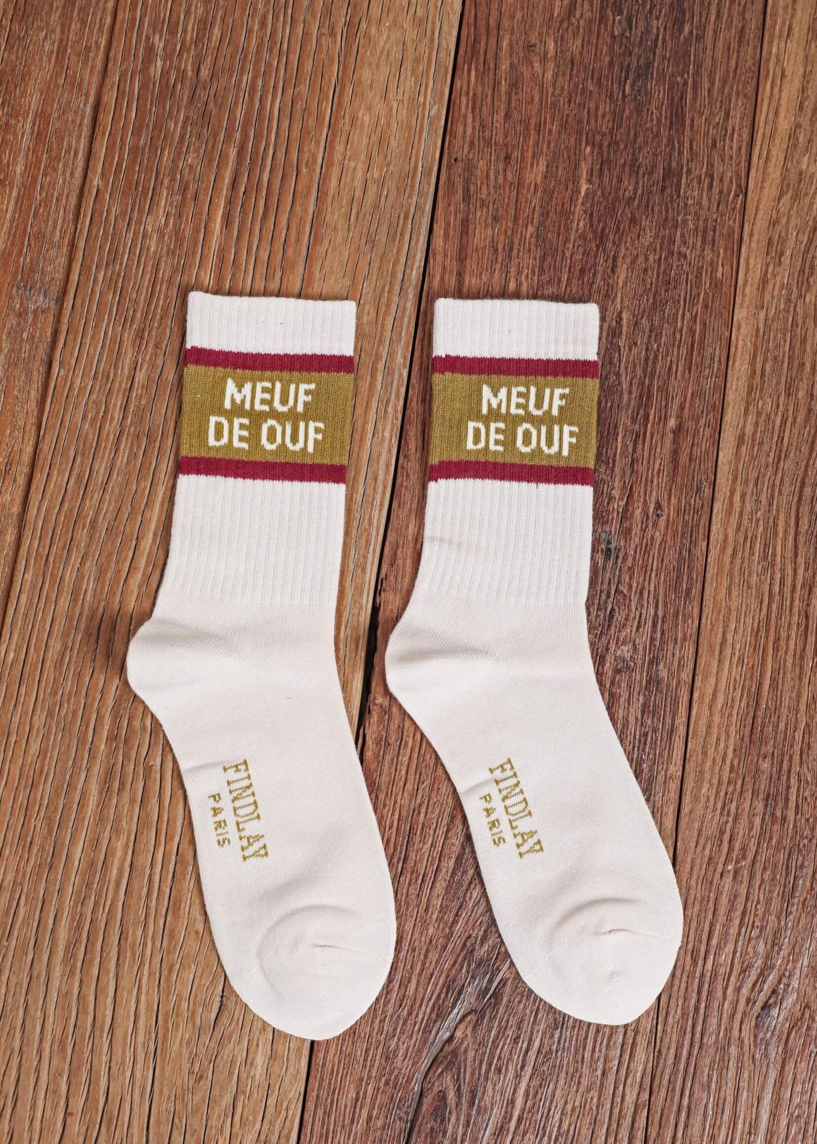 Chaussettes texte - taille unique