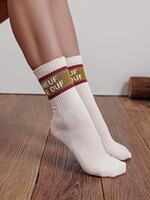 Chaussettes texte - taille unique