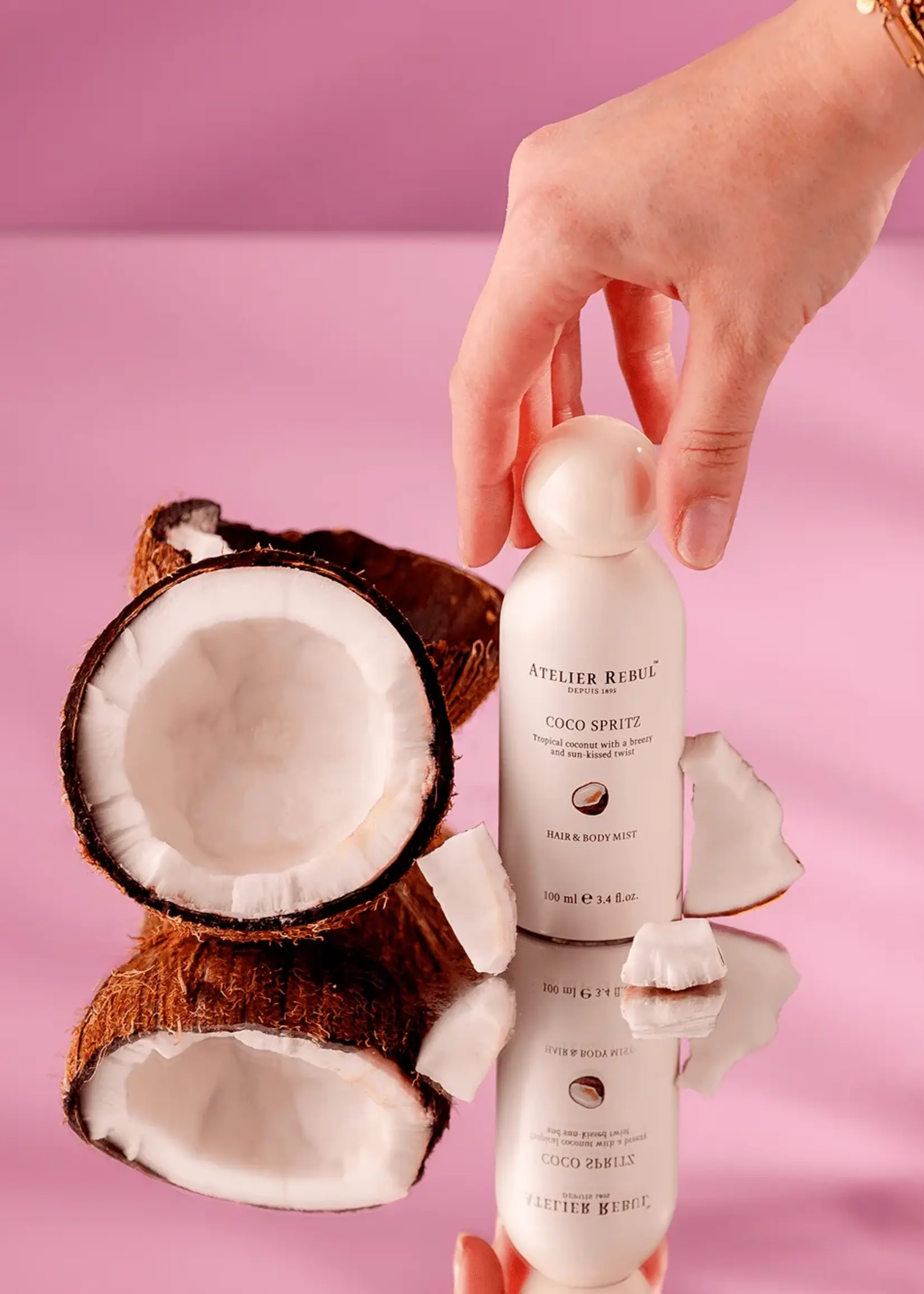 ATELIER REBUL Haar- en lichaamsspray coconut spritz Atelier Rebul