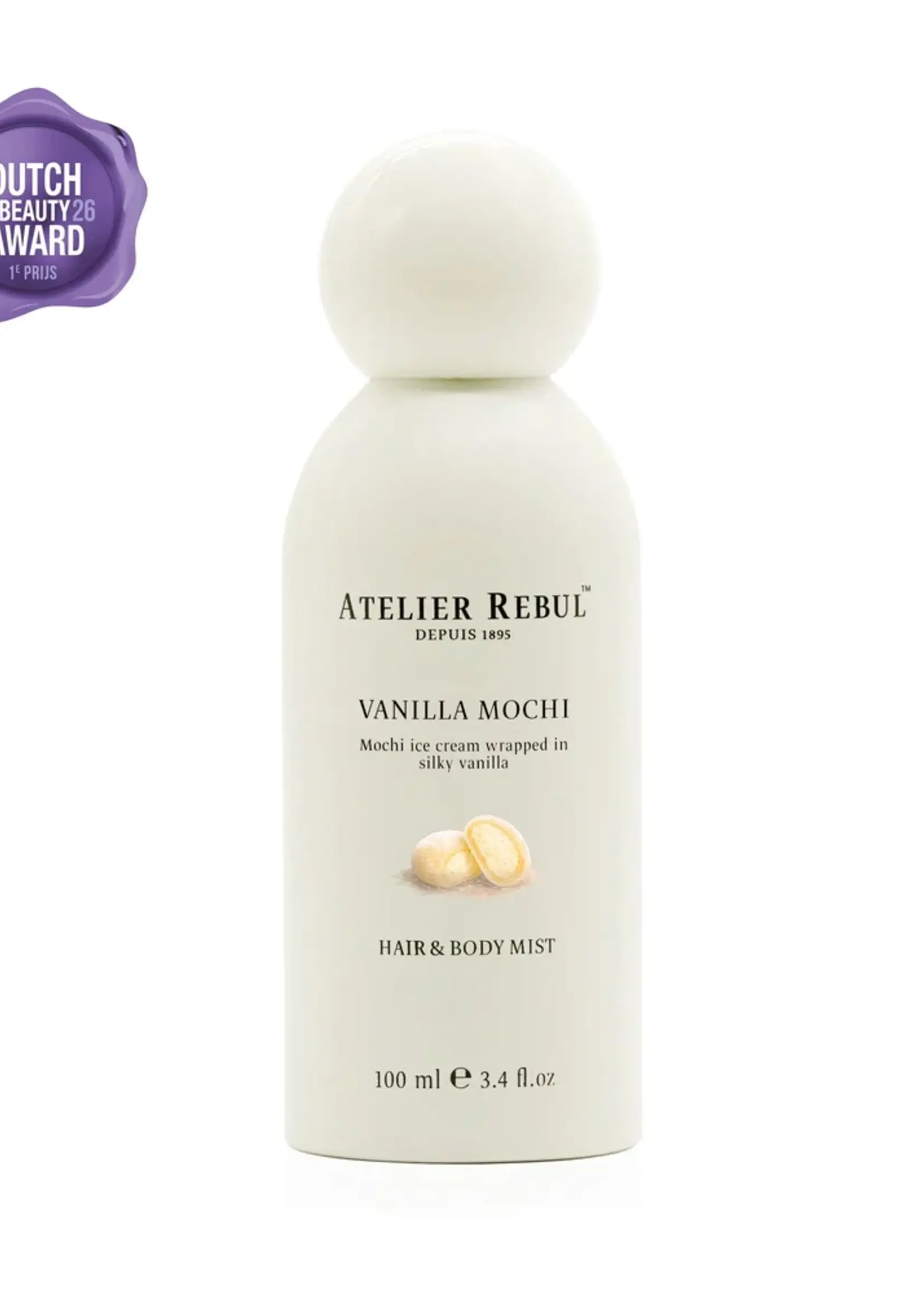 ATELIER REBUL Haar- en lichaamsspray vanilla mochi 100 ml Atelier Rebul