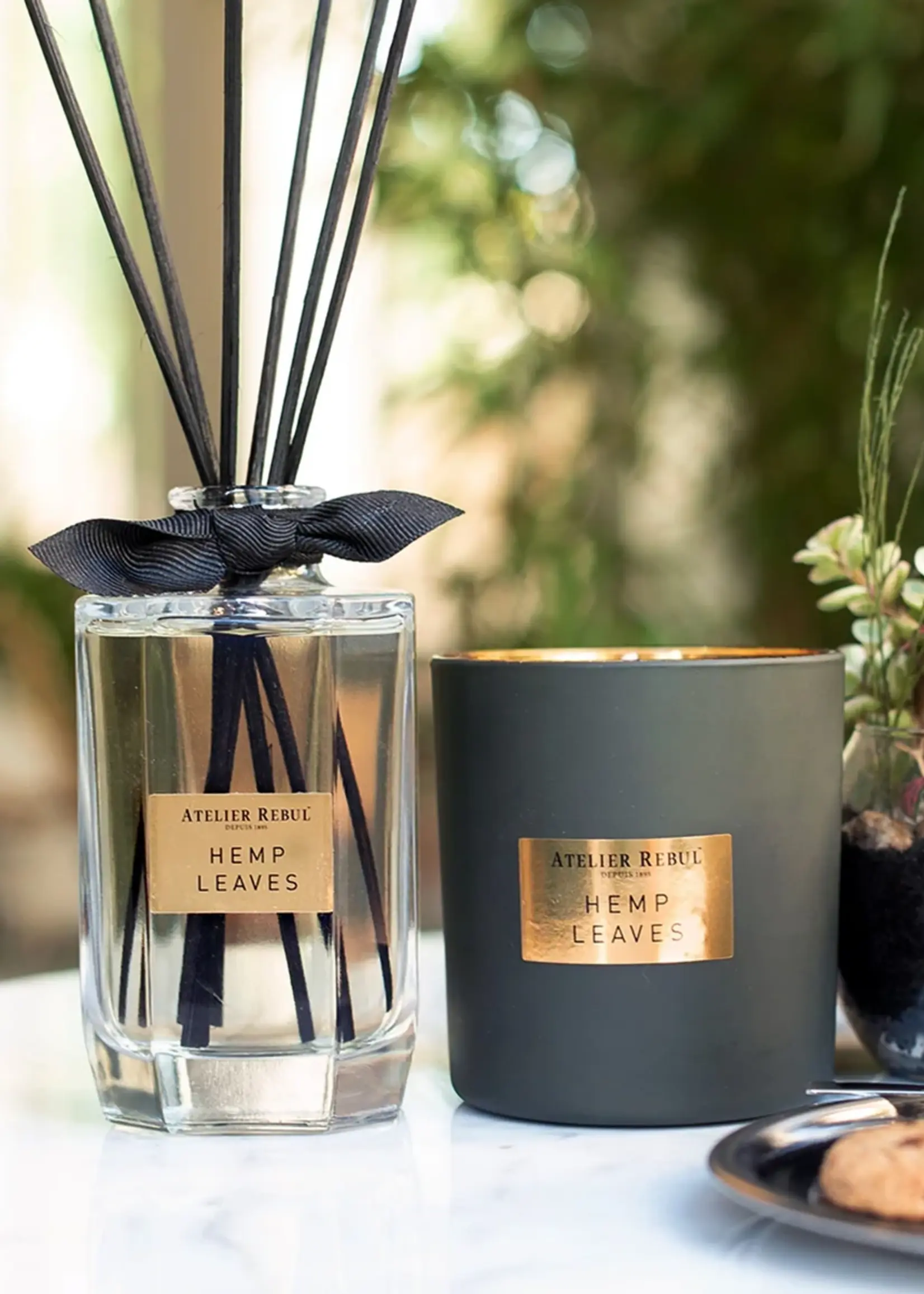 ATELIER REBUL Diffuseur à bâtonnets Atelier Rebul hemp leaves 200 ml