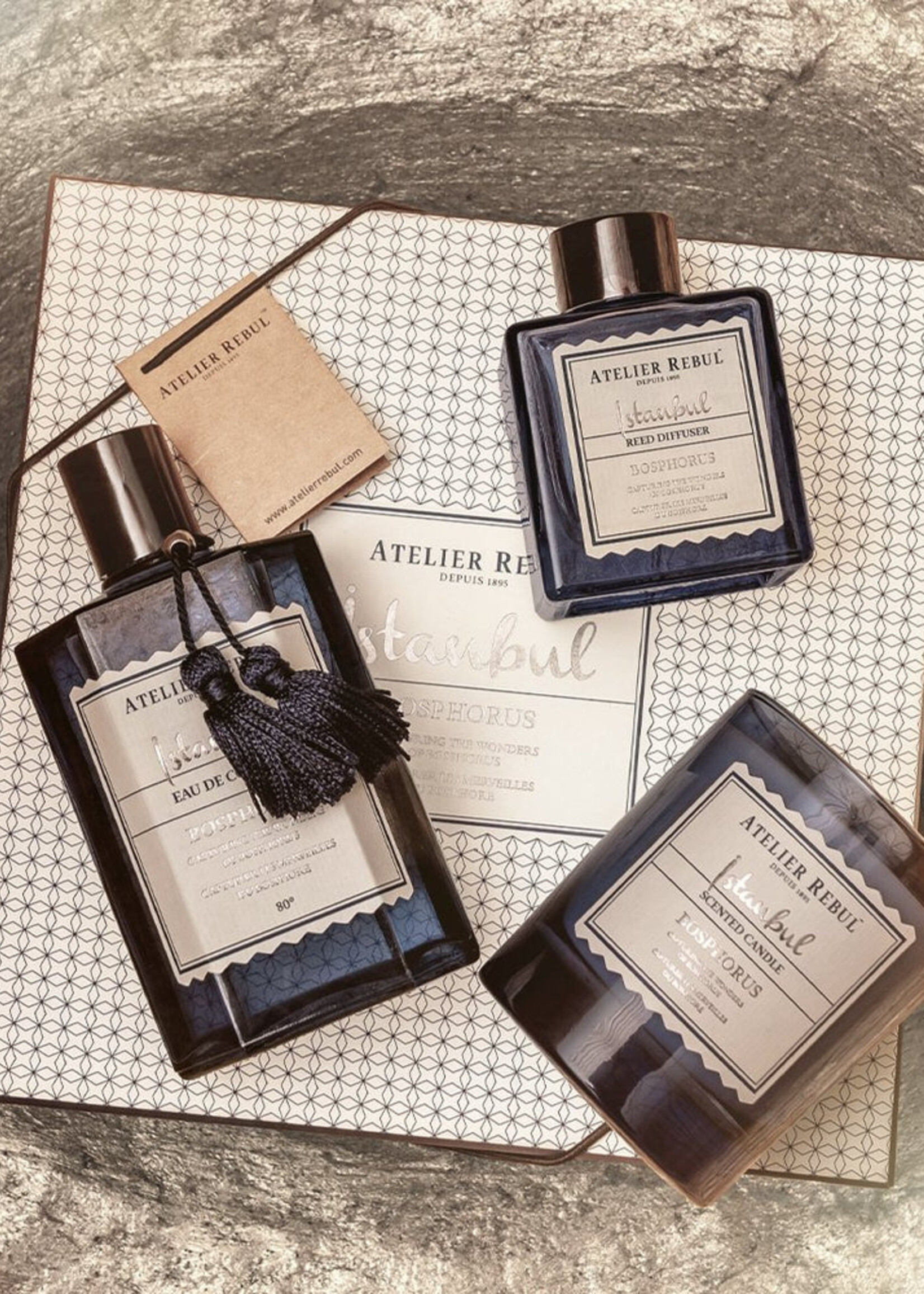 ATELIER REBUL Diffuseur à bâtonnets Atelier Rebul Bosphorus 120 ml