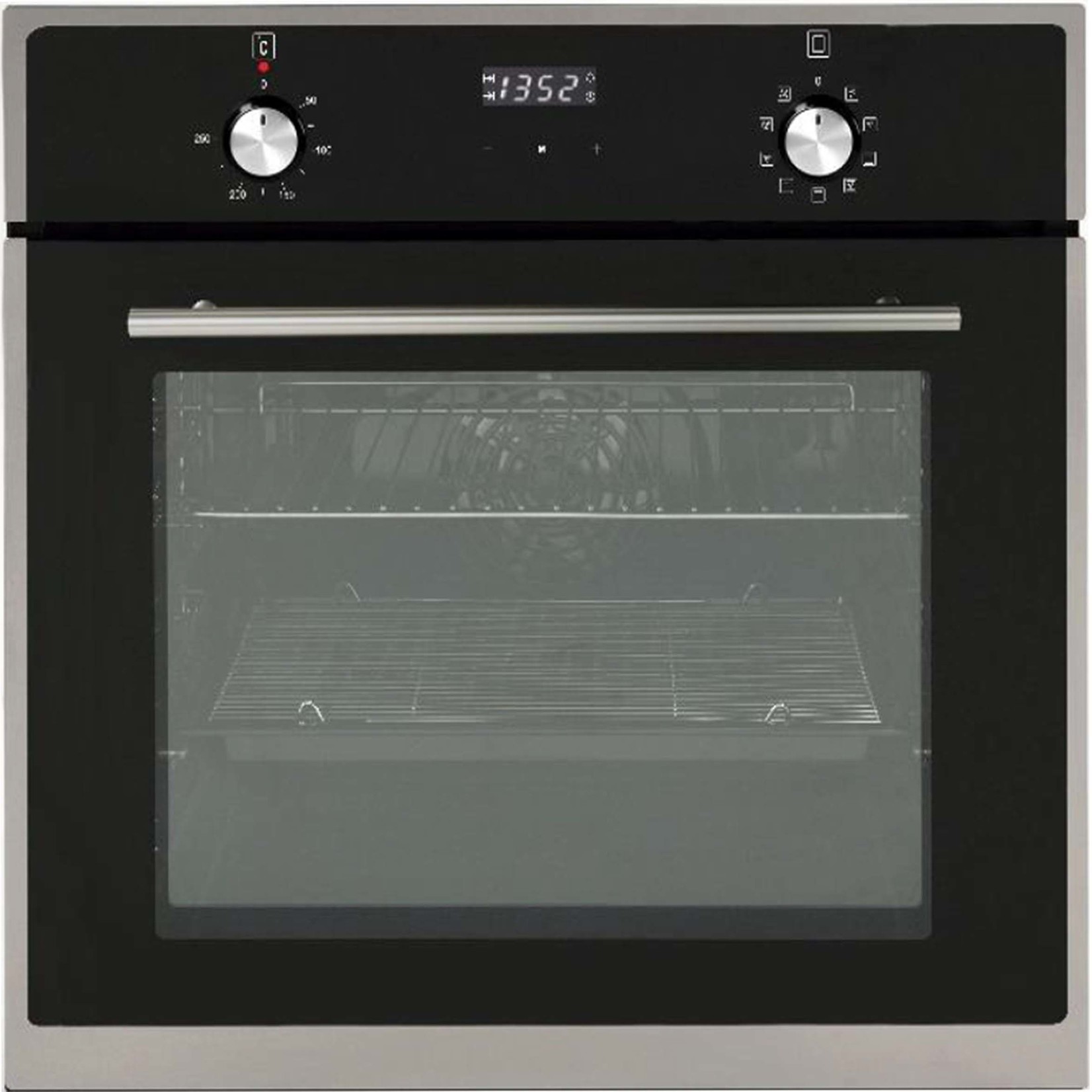 Inbouw Oven EBO9.3X van RVS voor Kitchenettes