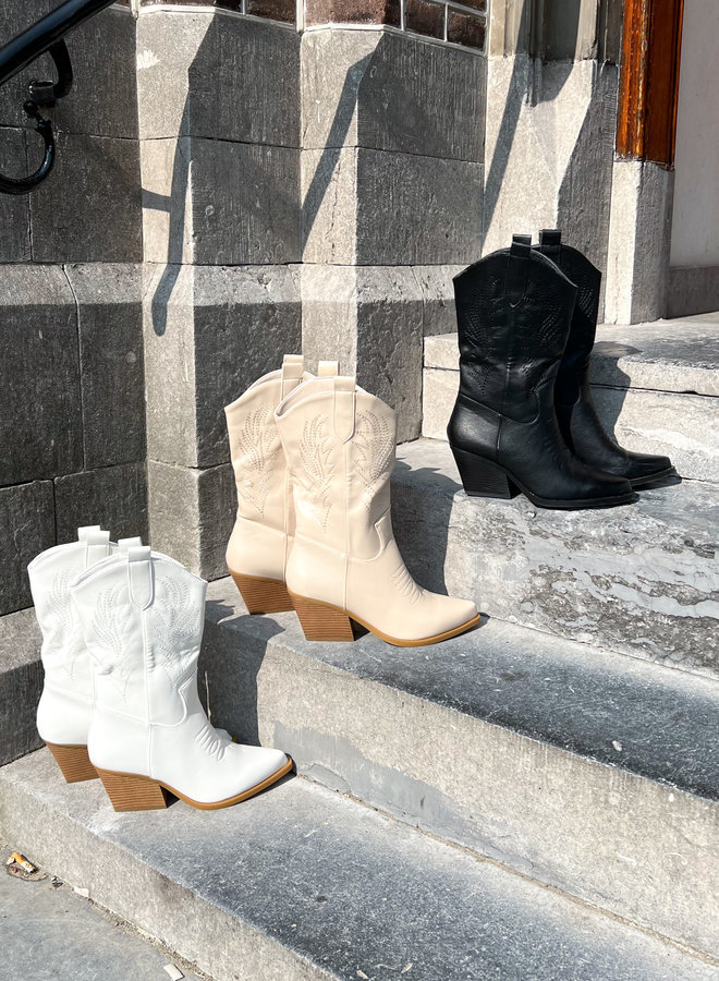 Foto van Cowboy boots wit Cowboy boots wit