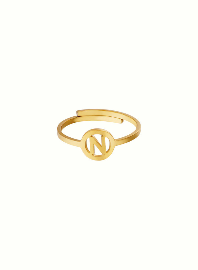 Ring letter N