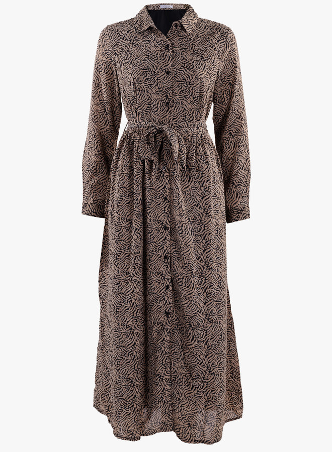 Foto van Maxi jurk tijger print Maxi jurk tijger print