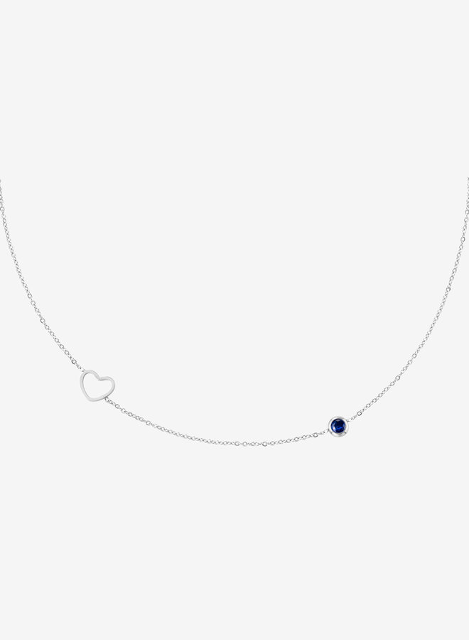 Geboortesteen ketting september