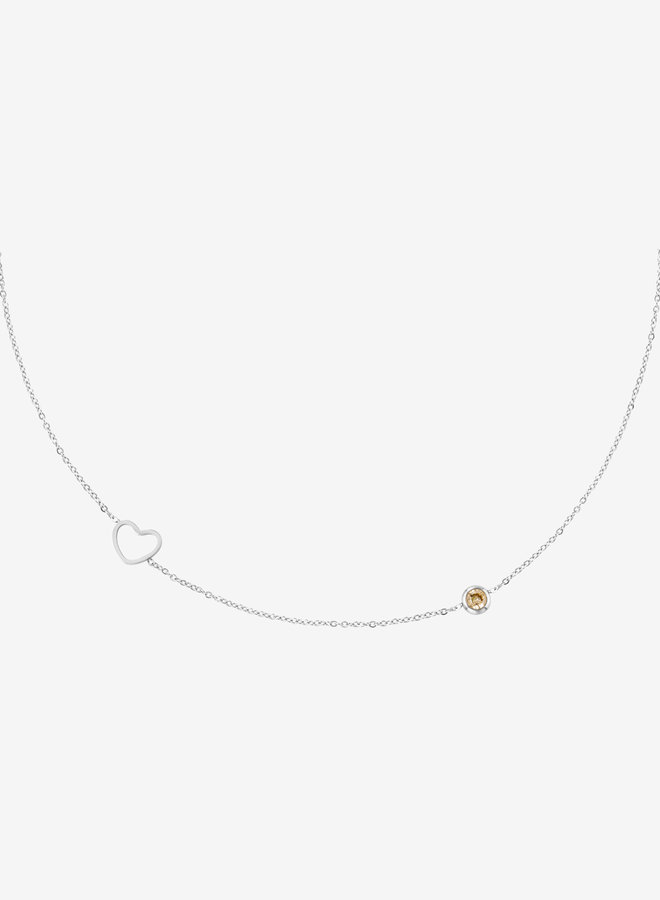 Geboortesteen ketting november