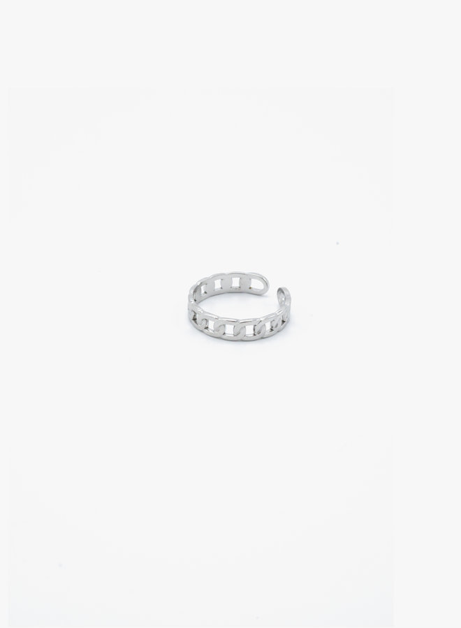 Ring met kleine schakels