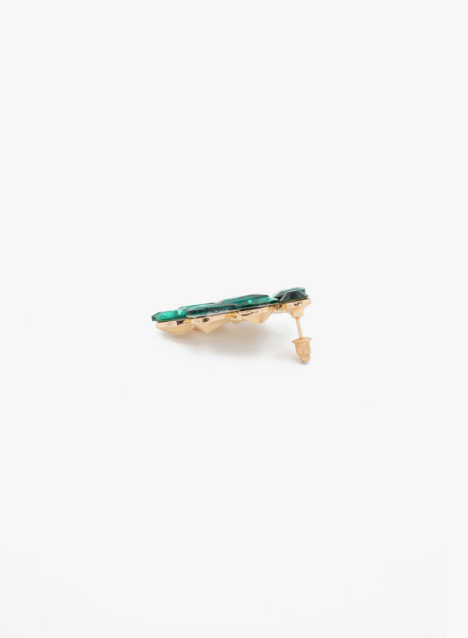 Party oorbellen groen