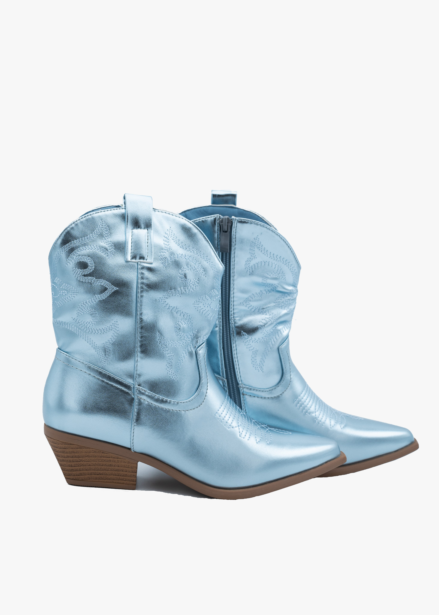 Korte cowboy laarzen blauw kopen? Bekijk ons aanbod!