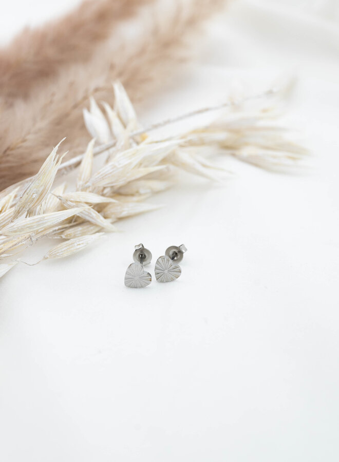 Oorbellen heart rays