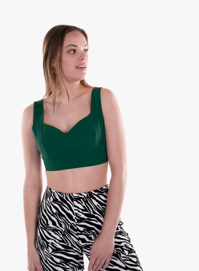 Korset top groen