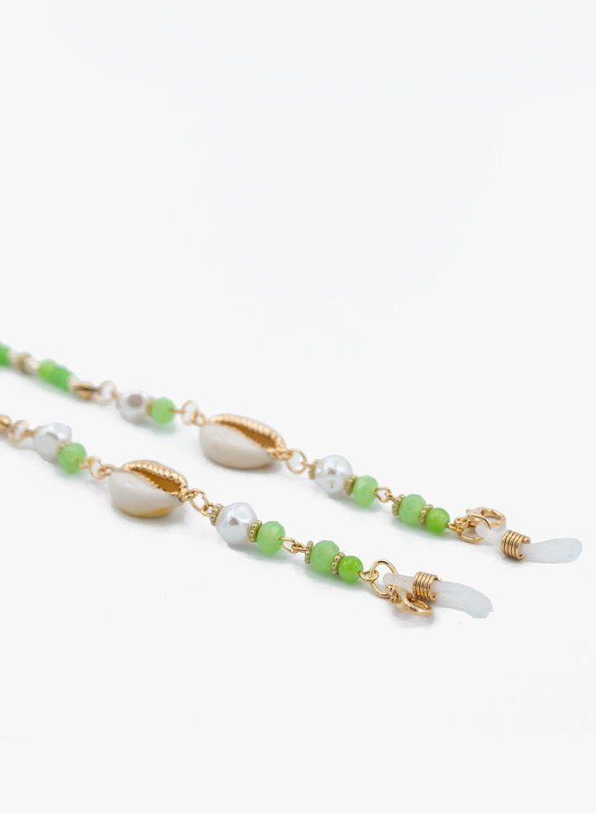 Zonnebril koord deluxe groen