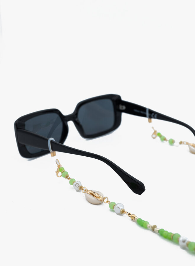 Zonnebril koord deluxe groen