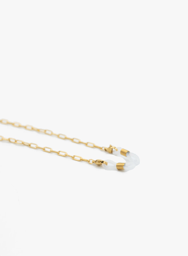 Zonnebril koord goud