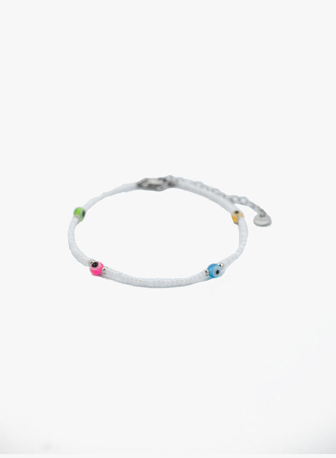 Enkelbandje Thirza wit