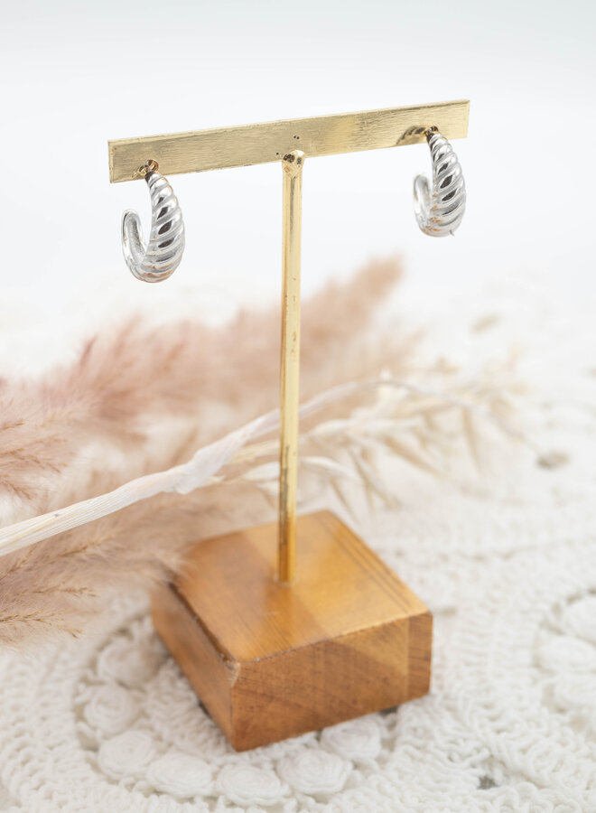 Oorbellen Emma zilver