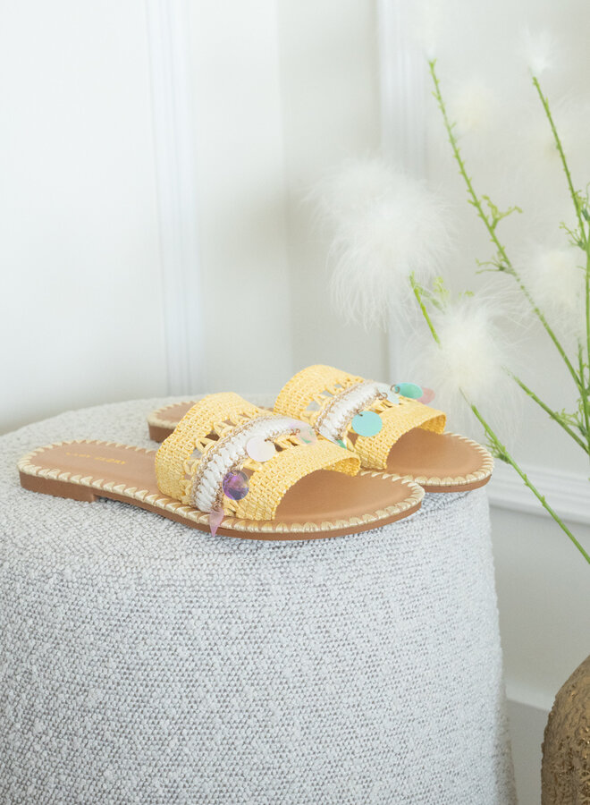 Gele slipper Marrakech