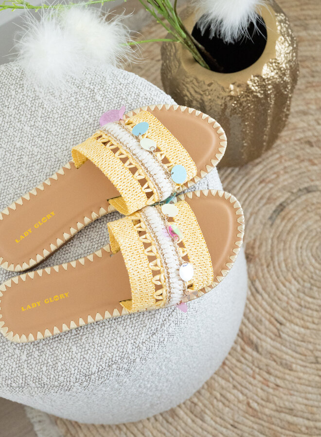 Gele slipper Marrakech