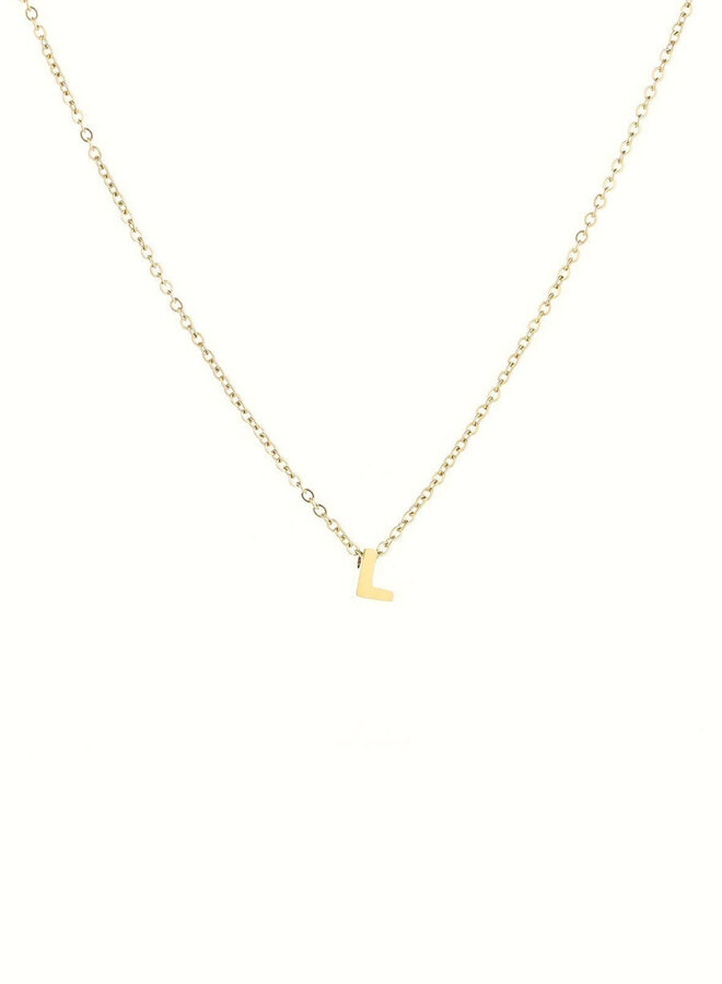 Initiaal ketting L
