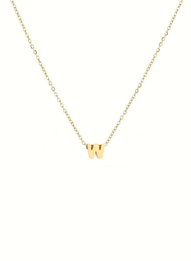 Initiaal ketting W
