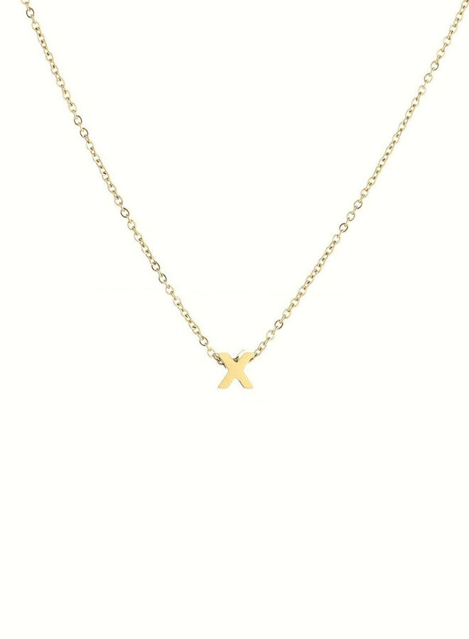 Initiaal ketting X