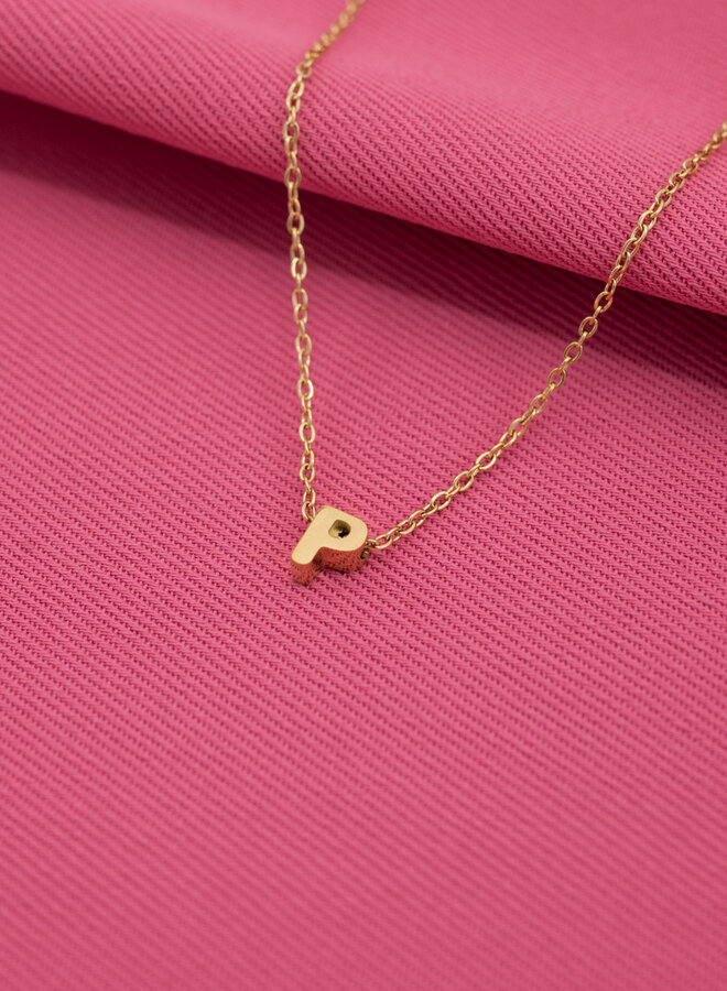 Initiaal ketting P