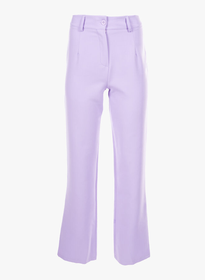 Tweedelig dames pak lila paars