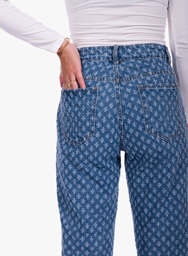 Pattern jeans