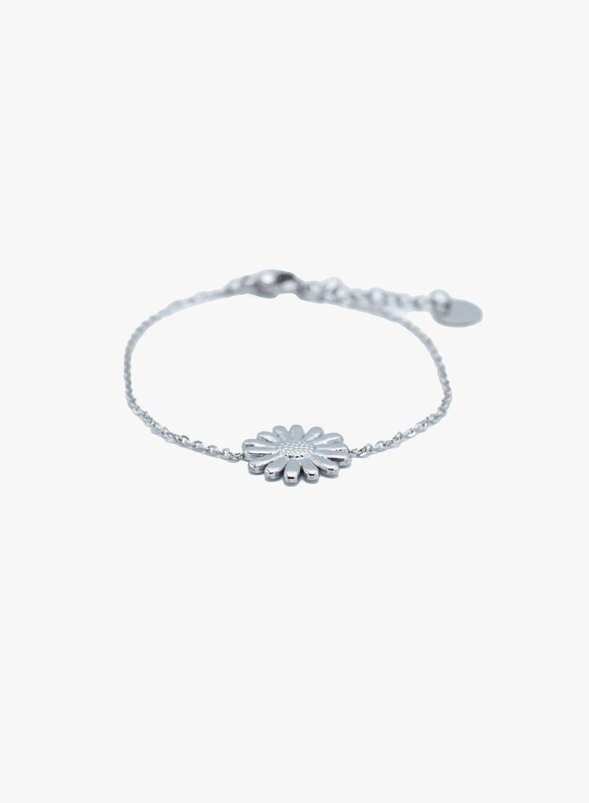 Armband met grote bloem