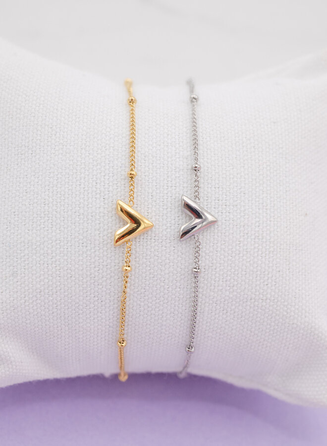 Armband letter V