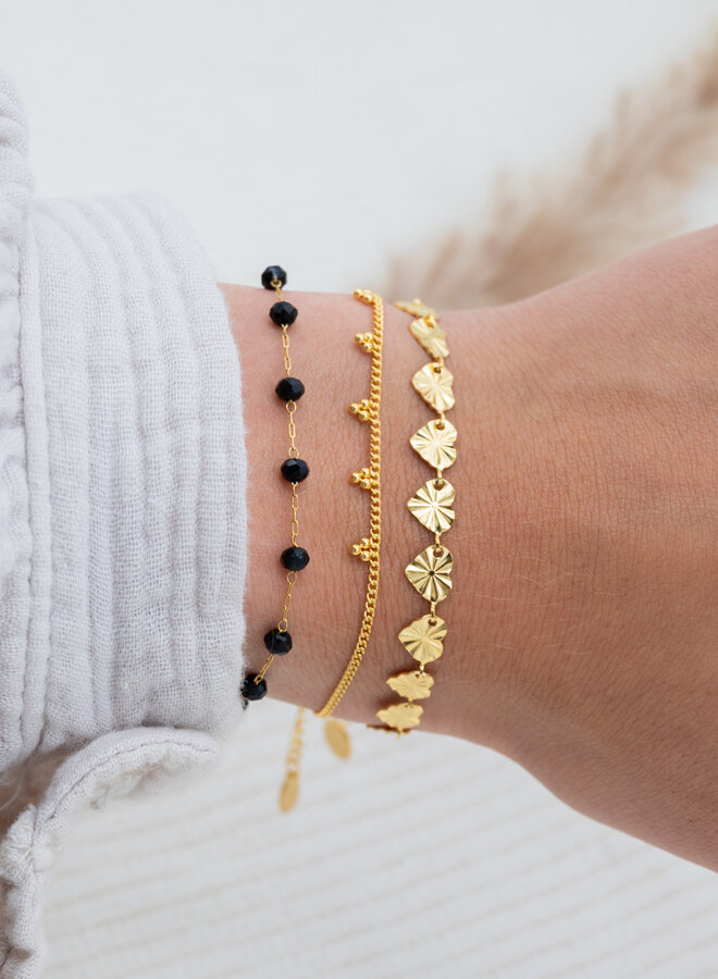 Armband met bolletjes