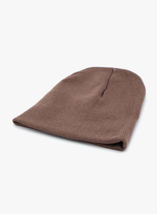 Beanie muts bruin