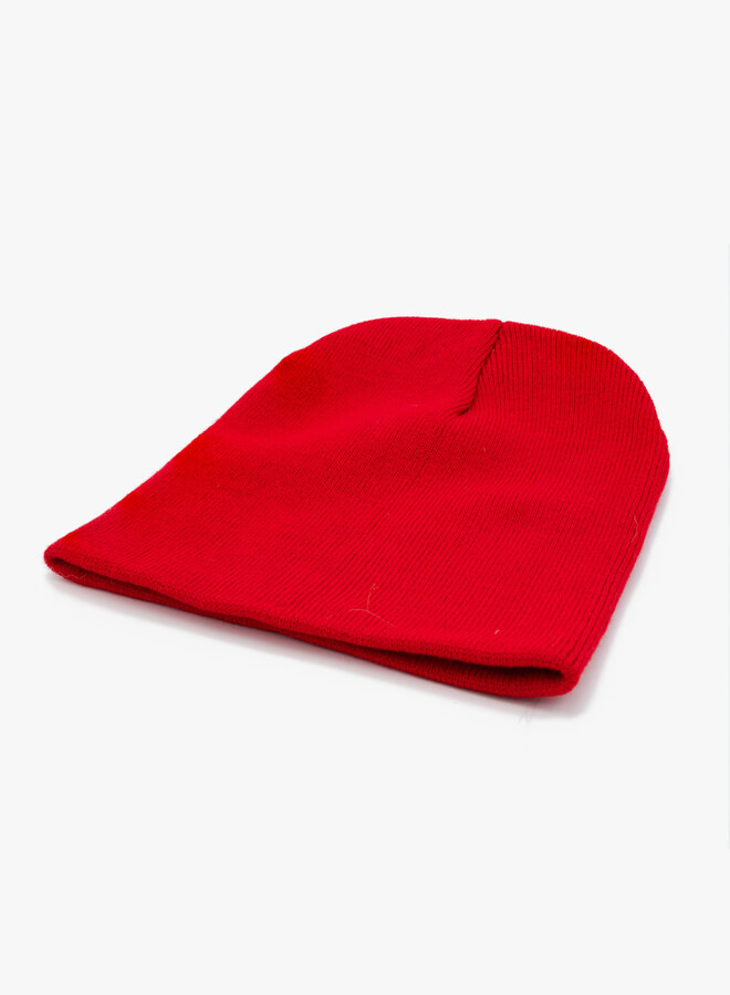 Beanie muts rood