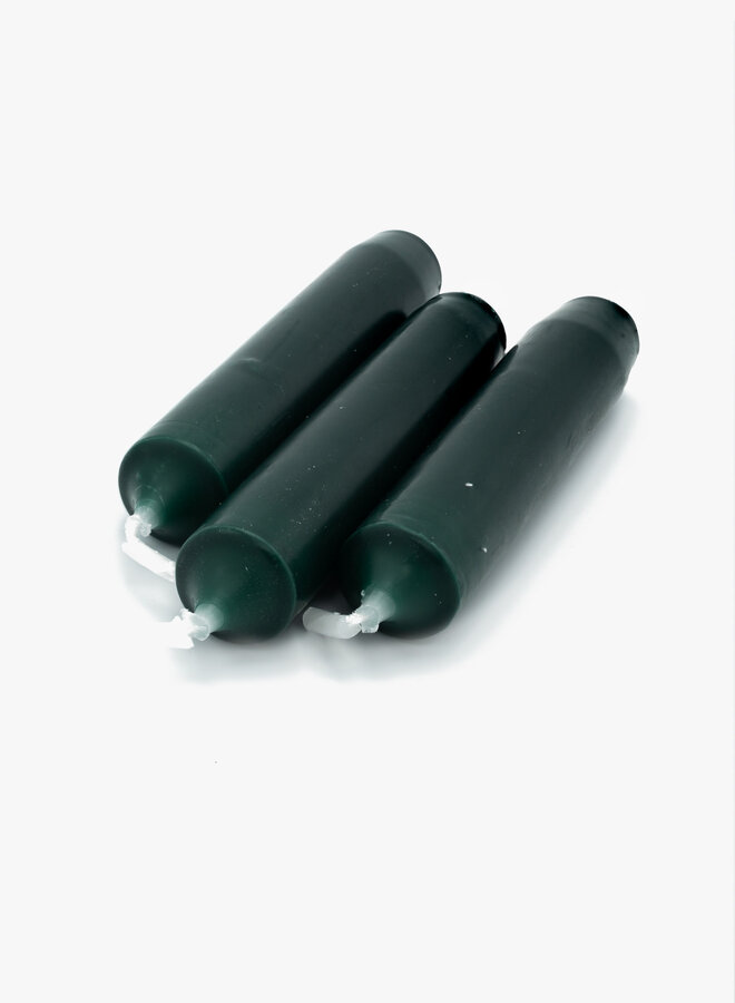 Korte dinerkaars donker groen