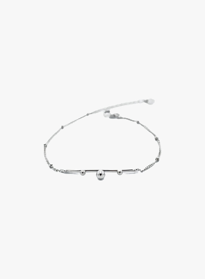 Zilveren armband met dots