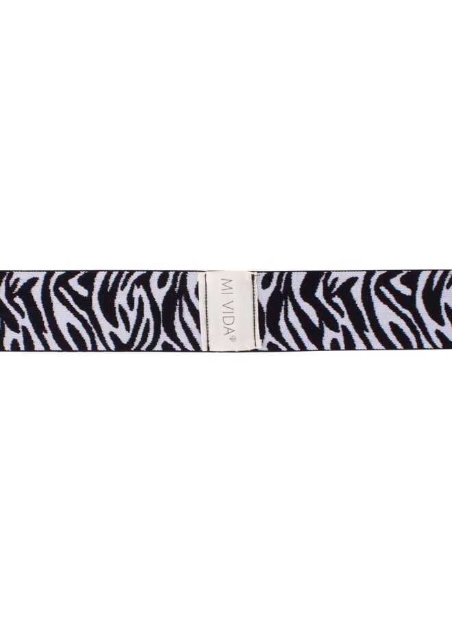 Handdoek elastiek zebraprint