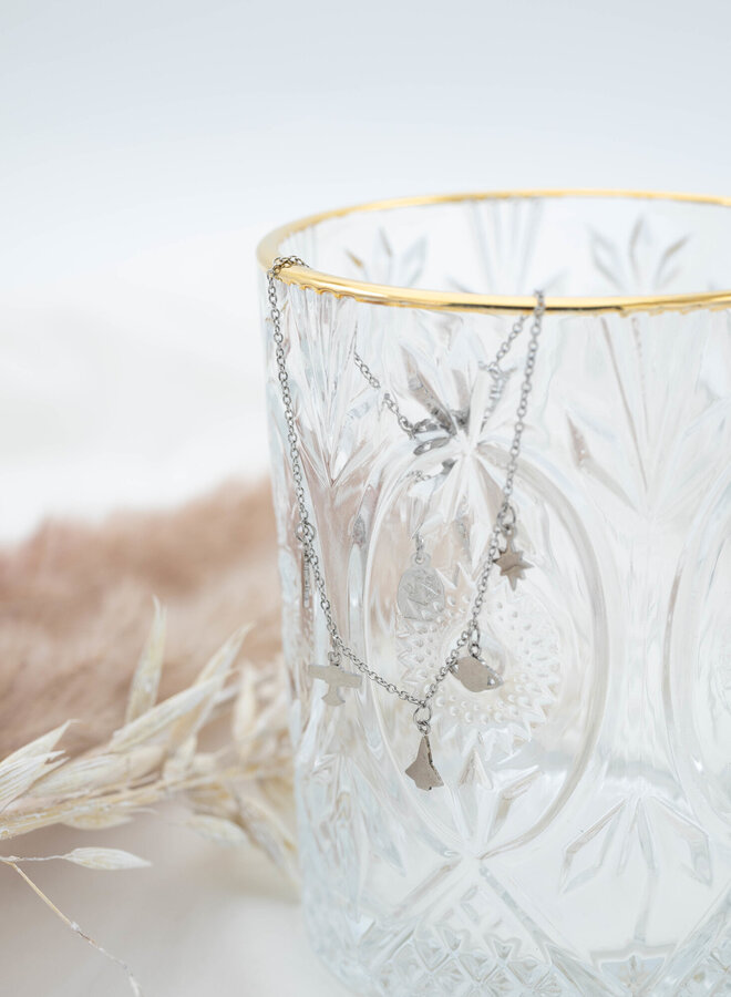 Armband astronaut zilver