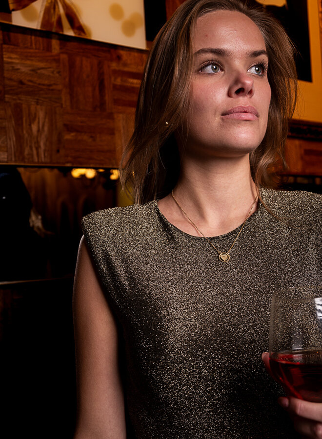 Ketting met omcirkeld hart