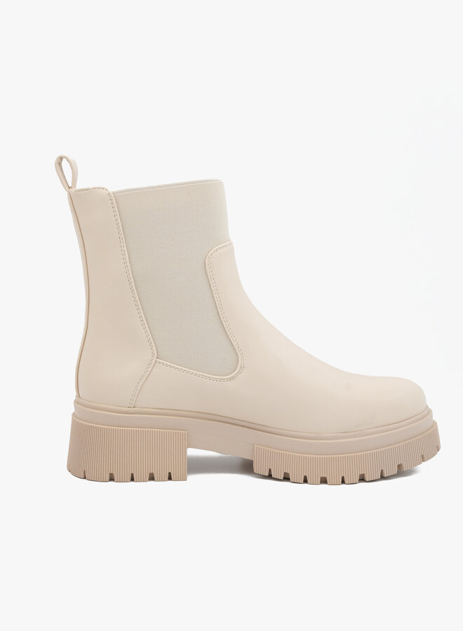 Chelsea laarzen beige