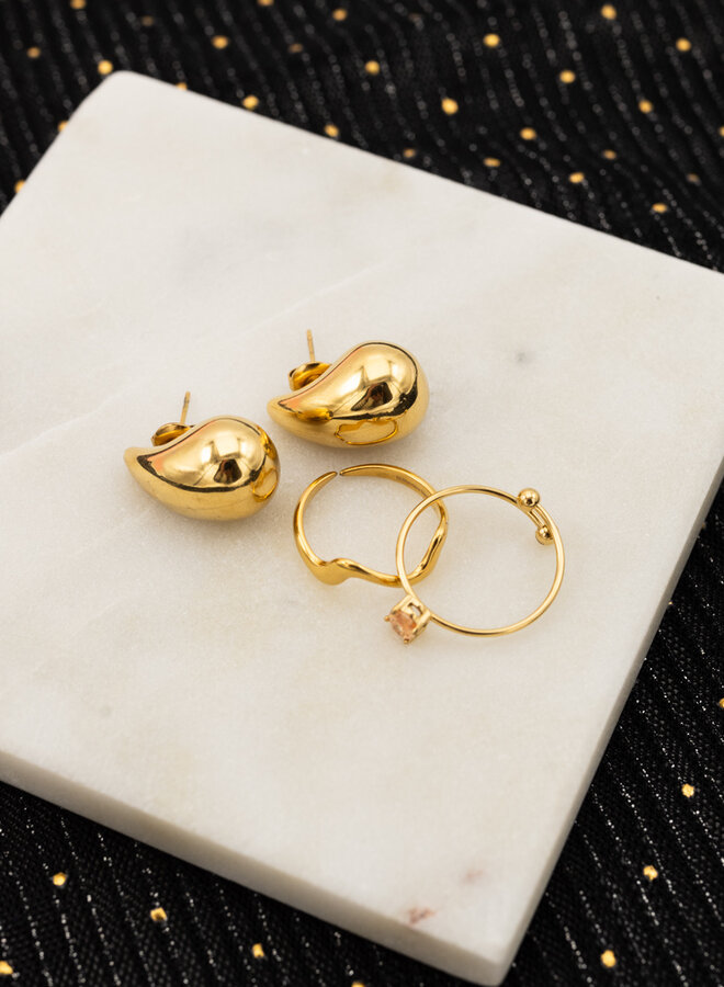 Druppel oorbellen klein