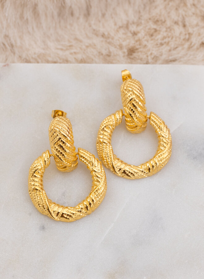 Statement oorbellen big