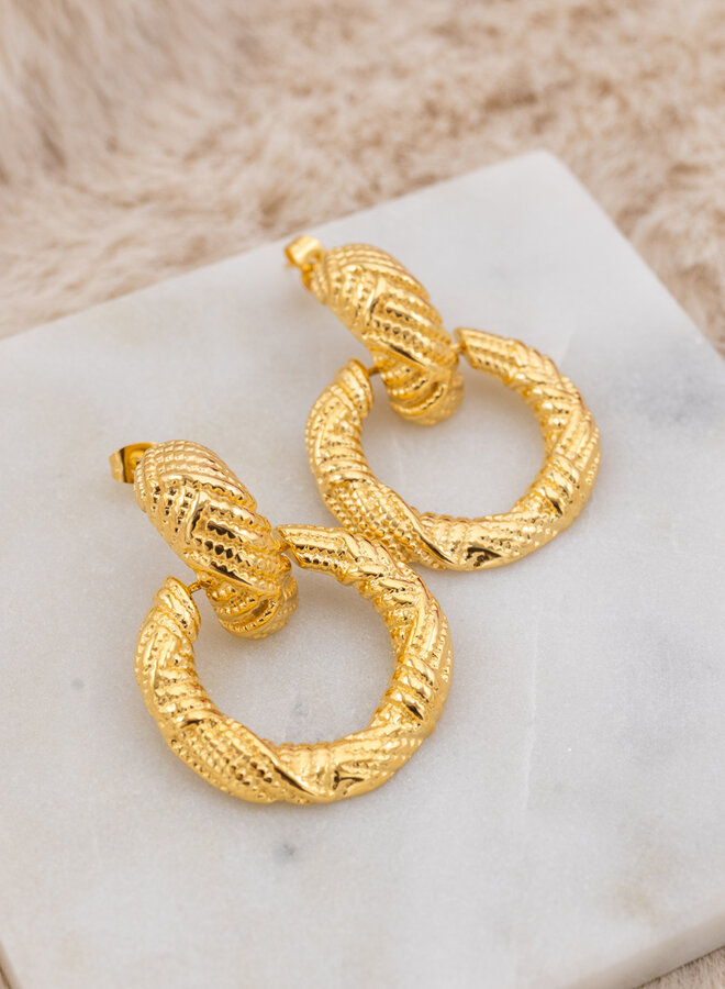 Statement oorbellen big