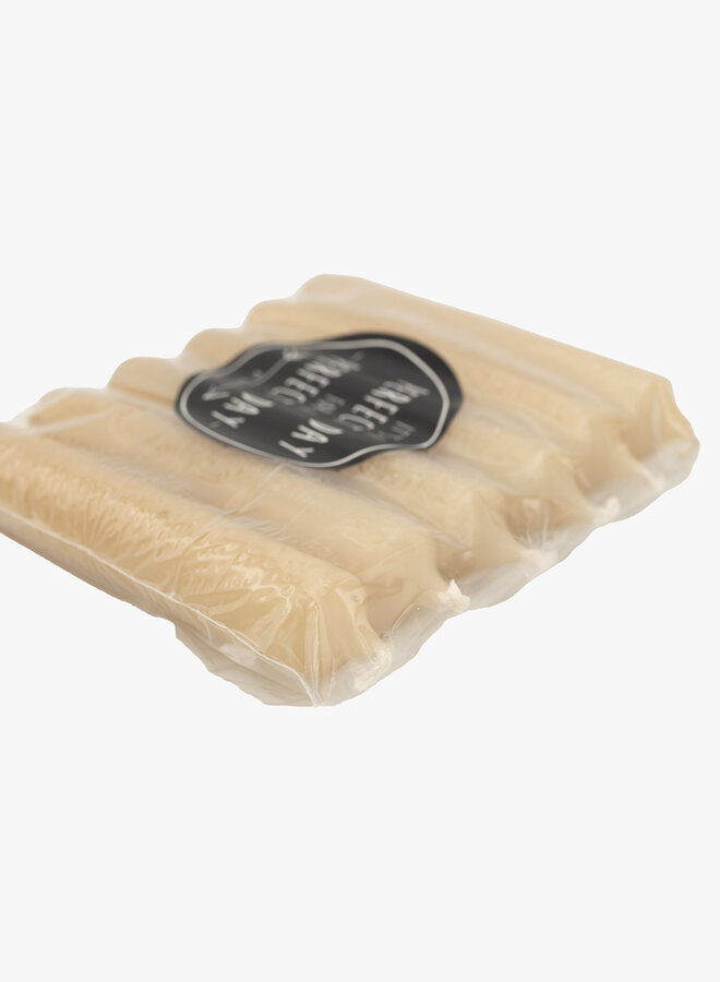 Korte dinerkaarsen sand