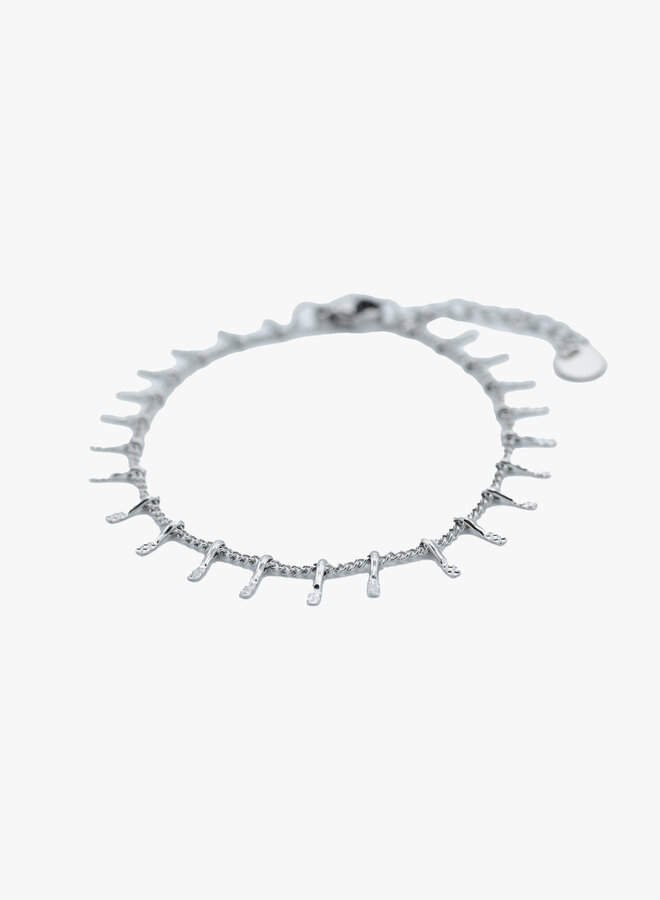 Armband met gouden staafjes