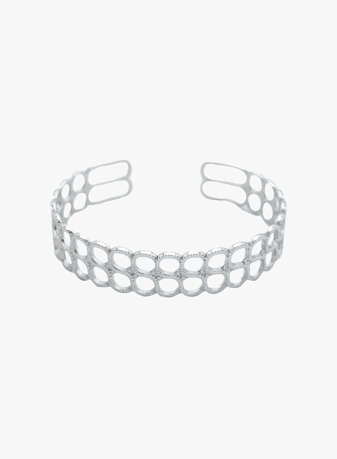 Bangle armband open circles