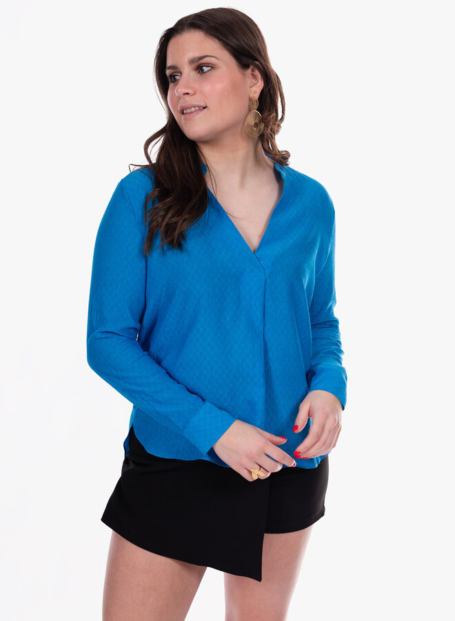 Top blouse Lara petrol