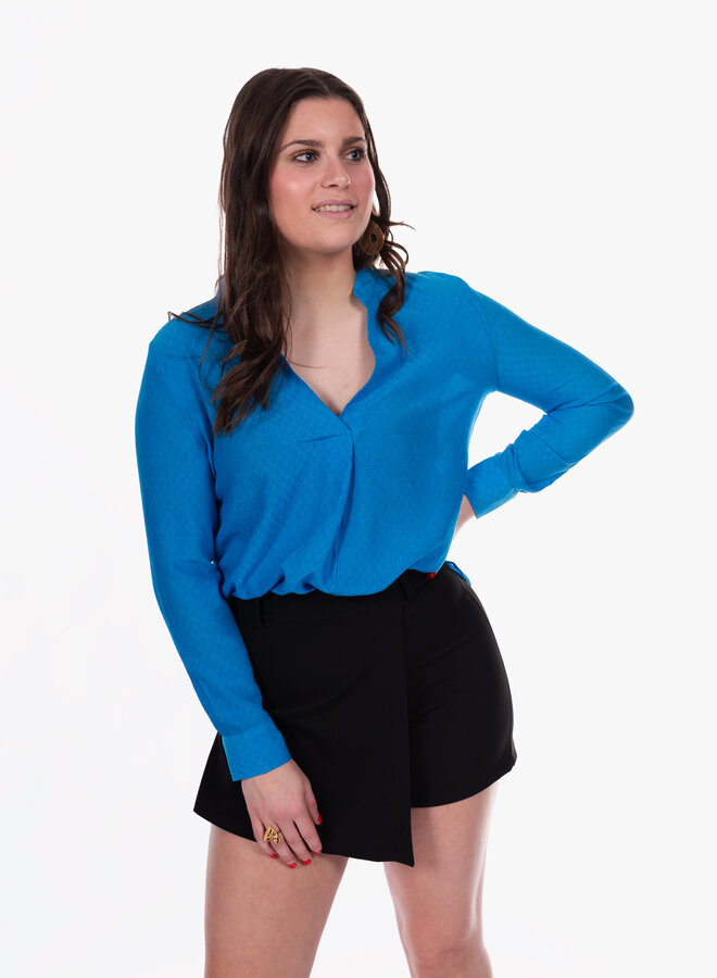Top blouse Lara petrol